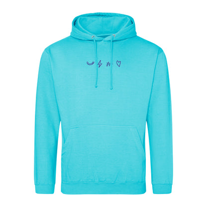 Turqouise hoodie