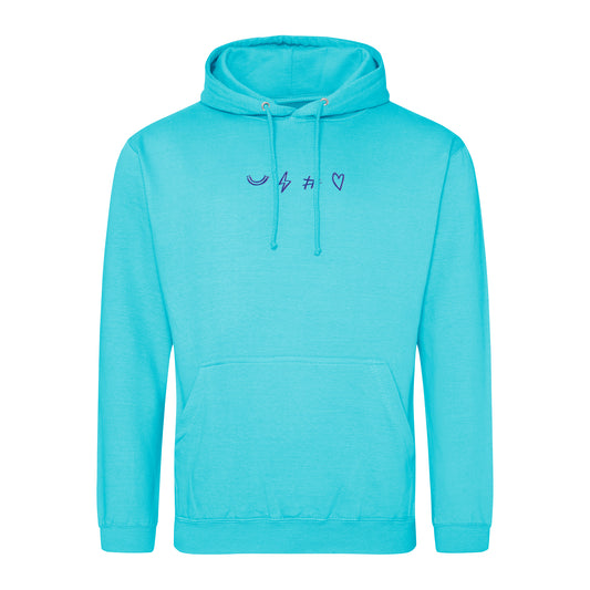 Turqouise hoodie