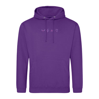 Purple hoodie
