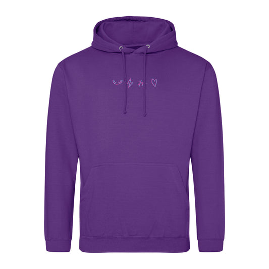 Purple hoodie