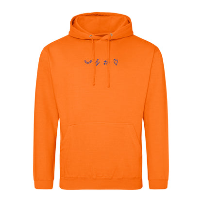 Orange hoodie