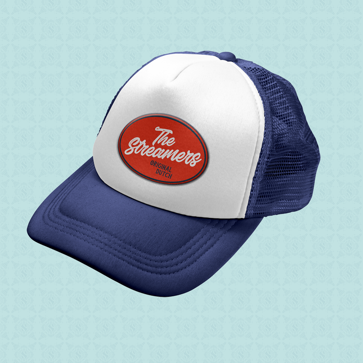 The Streamers Truckercap Blauw