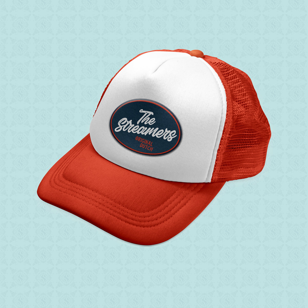 The Streamers Truckercap Rood