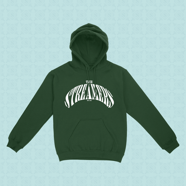 Streamers logo hoodie groen