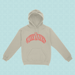 Streamers logo hoodie beige