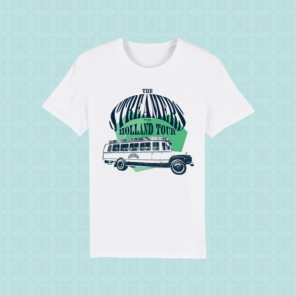 Streamers Bus t-shirt wit